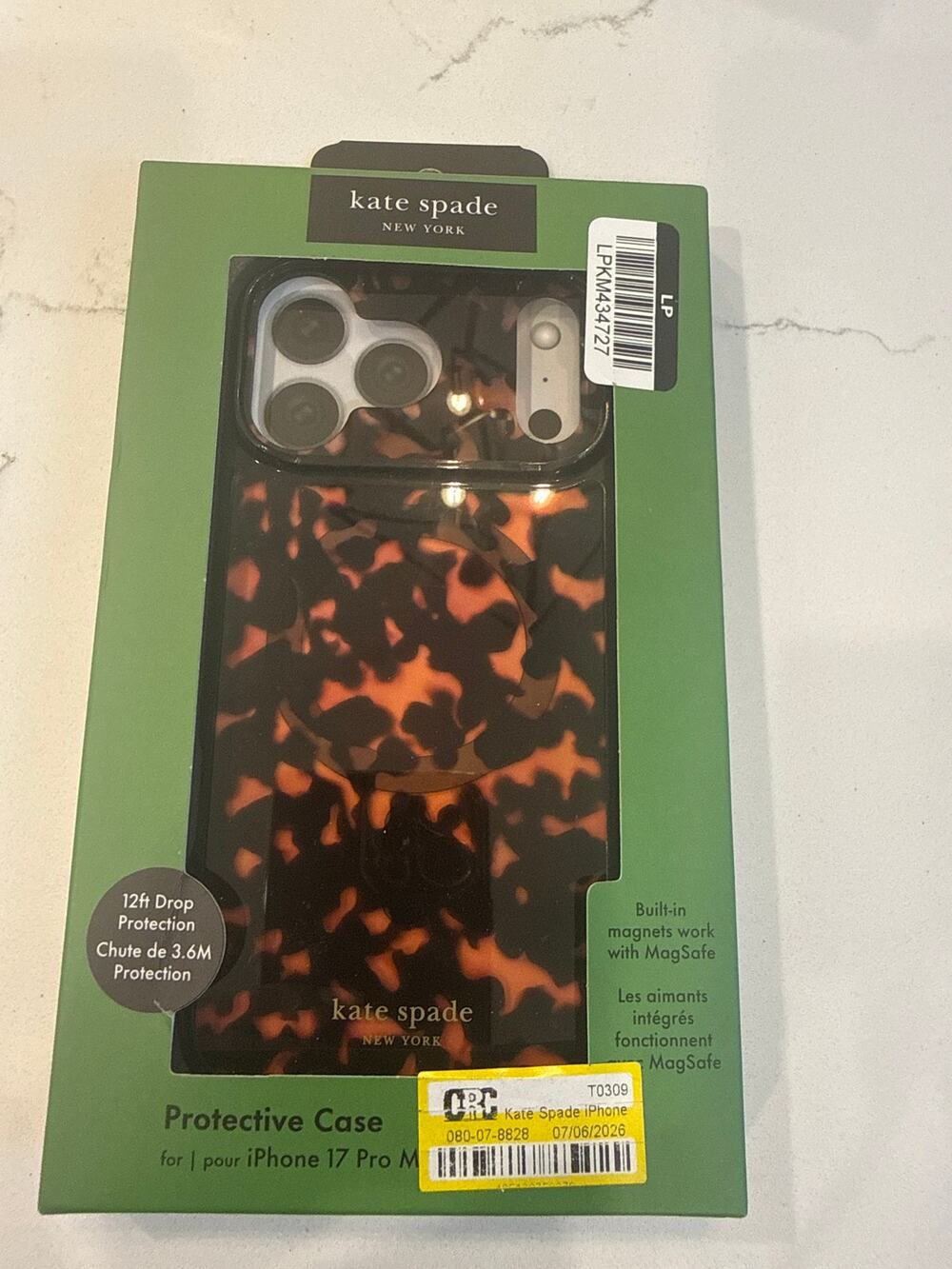 Kate Spade iPhone 17 Pro Max phone case